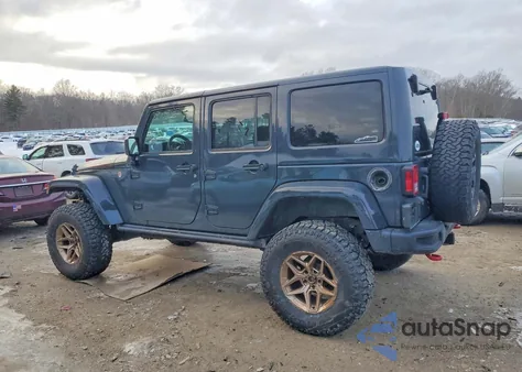 2017 Jeep Wrangler Unlimited Rubicon из США, поврежденный, VIN 1C4HJWFG6HL507759